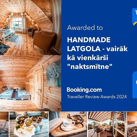 Handmade Latgola - Vairak Ka Vienkarsi "Naktsmitne" Līvāni Buitenkant foto