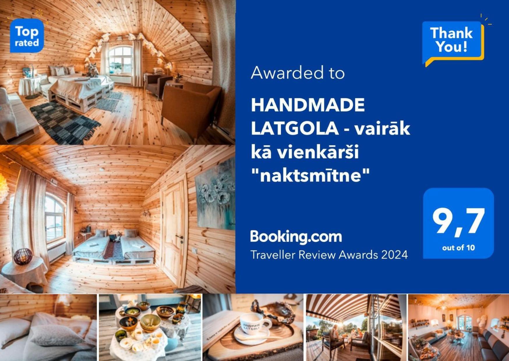 Handmade Latgola - Vairak Ka Vienkarsi "Naktsmitne" Līvāni Buitenkant foto